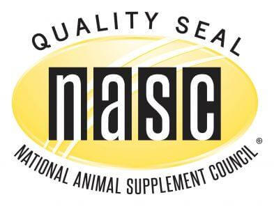 NASC (National Animal Supplement Council) quality Seal of approval- WoofWell Breed Specific Dog Health Supplements