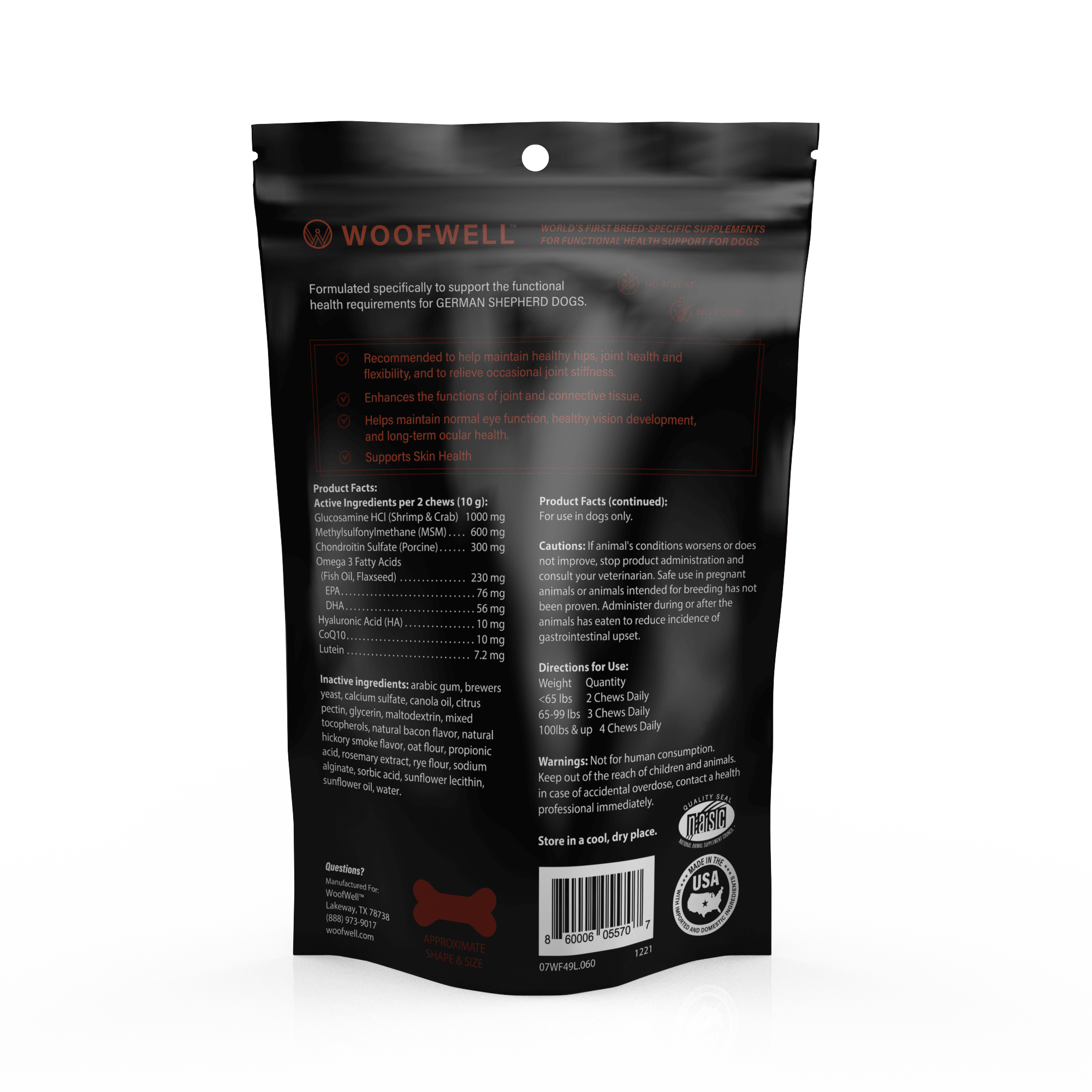 Best supplements to clearance give german shepherds