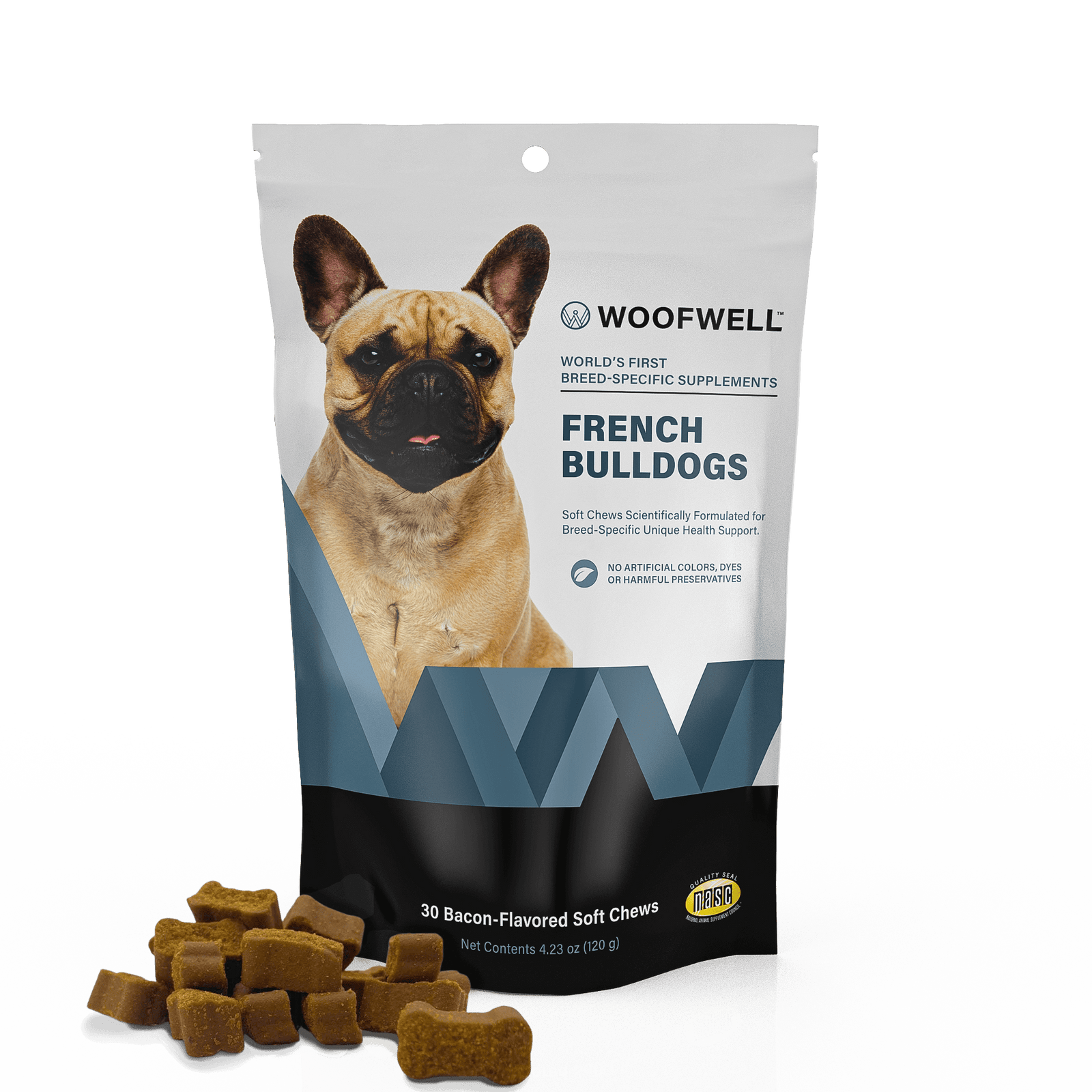 Buy the Best Breed Specific Health Support Supplements for 4 Breeds WoofWell