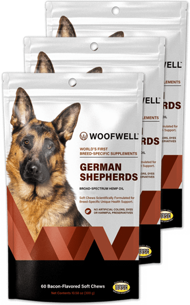 WoofWell Special 3 Pack for German Shepherds